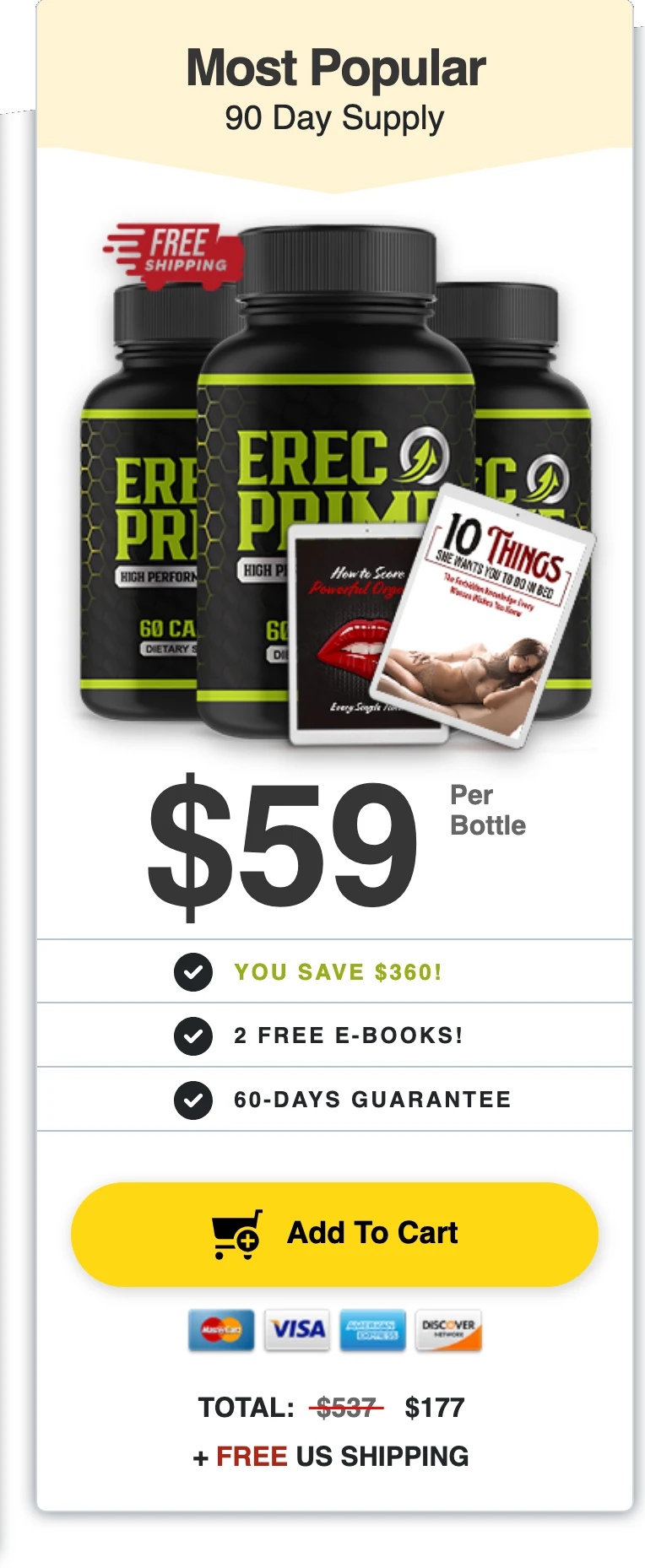 ErecPrime 3 bottles